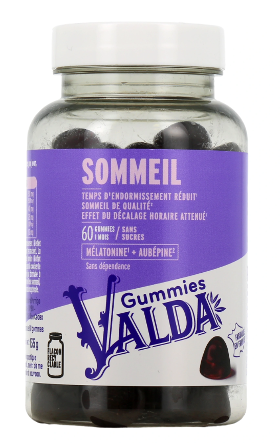 Valda Sugar-Free Sleep Gummies – 60 Gummies 1.2 mg Melatonin