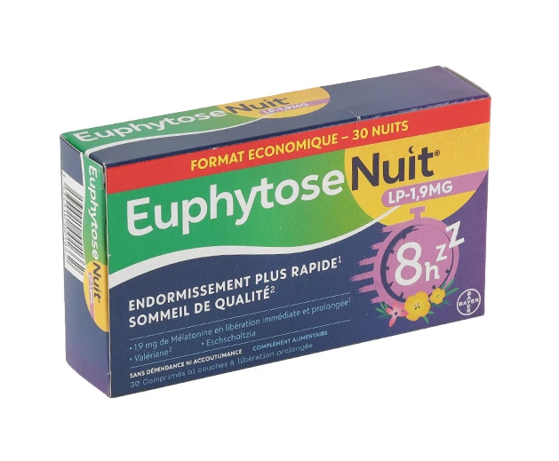 Euphytose Nuit LP 1.9 mg 30 tablets
