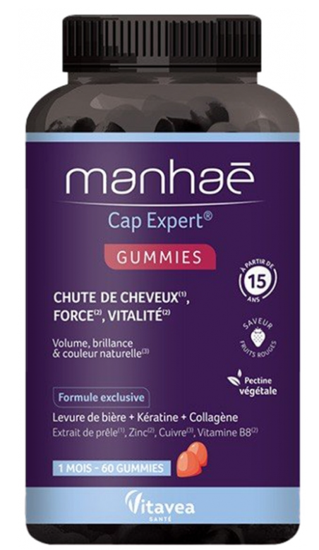 Vitavea Manhaé Cap Expert 60 Gummies