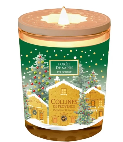 Collines de Provence Scented Christmas Candle: Fir Forest, 180g