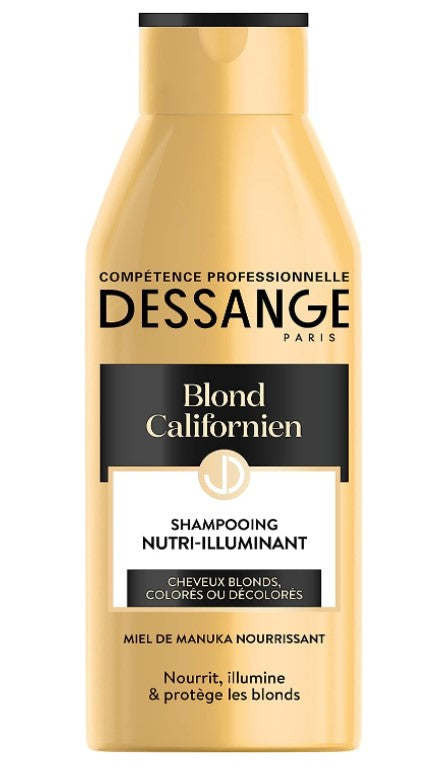 Dessange Californian blond, Nourishing Illuminating Shampoo with Progressive Lightening Effect,  250 ml