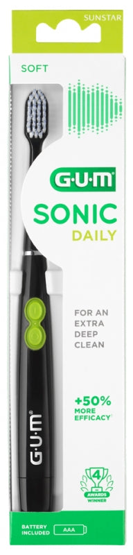 GUM Sonic Daily Soft Toothbrush