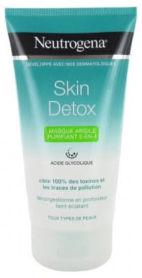 Neutrogena Skin Detox Purifying Clay Mask 2in1 150ml