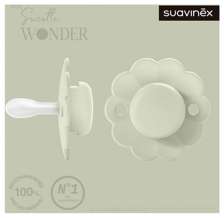 Suavinex Reversible Pacifier With Symmetrical Teat SX Pro 0 to 6 Months  - Model: Water green