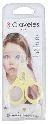 3 Claveles - Baby Nail Scissors - Colour: Yellow