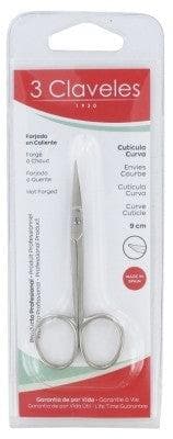 3 Claveles - Curved Curved Scissors 9cm