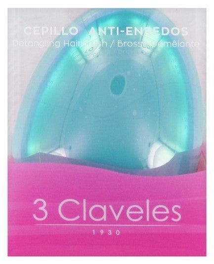 3 Claveles - Detangling Brush 8.5cm - Colour: Pink Picots