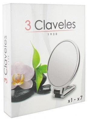 3 Claveles - Folding Base Magnifying Mirror