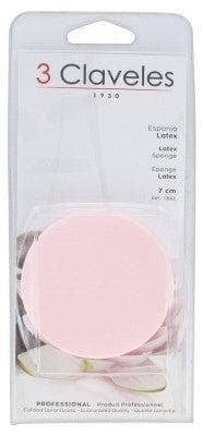 3 Claveles - Latex Sponge 7cm - Colour: Pink