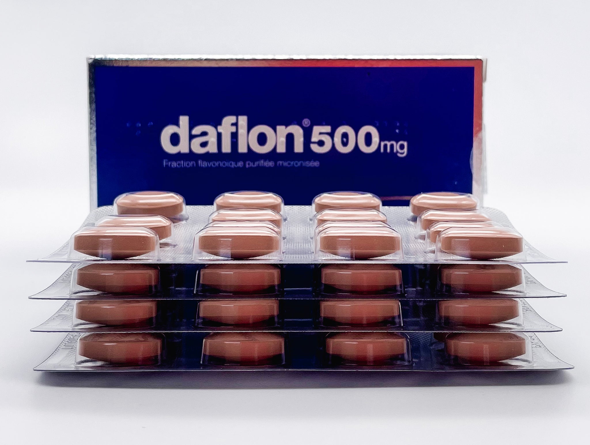 Daflon 500mg Tablets for Heavy Legs in Adults