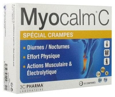 3C Pharma - Myocalm C Special Cramps 30 Tablets