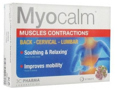 3C Pharma - Myocalm Muscle Contractions 30 Tablets