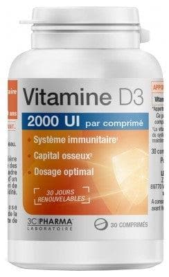 3C Pharma - Vitamin D3 30 Tablets