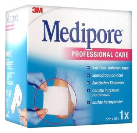 3M Medipore Professional Care Non Woven Tape 5cm x 10m
