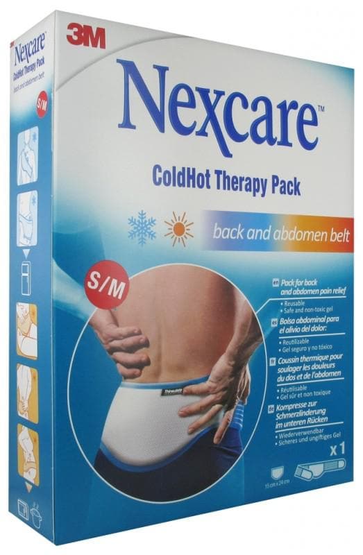 3M Nexcare ColdHot Therapy Pack 1 Thermal Cushion and Belt Size: S/M