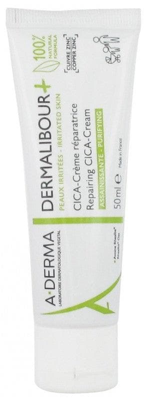 A-DERMA Dermalibour+ CICA Sanitizing Repairing Cream 50ml