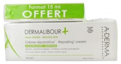 A-DERMA - Dermalibour+ Repair Cream 100ml + Free 15ml Size