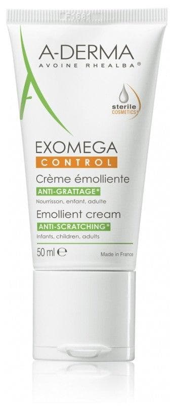 A-DERMA Exomega Control Emollient Cream Anti-Scratching 50ml