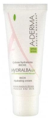 A-DERMA - Hydralba UV Rich Hydrating Cream 40ml