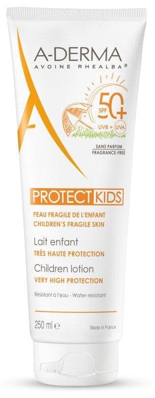 A-DERMA Protect Kids Children Lotion Very High Protection SPF50+ 250ml