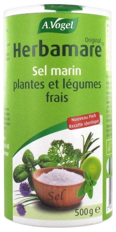 A.Vogel Herbamare Organic Original Sea Salt Plants and Fresh Vegetables 500g