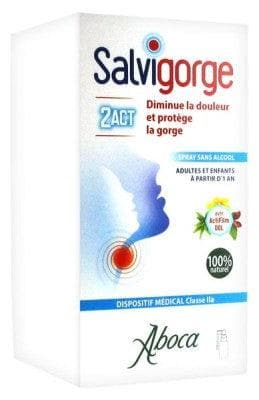 Aboca - Salvigorge 2Act Spray Alcohol-Free 30ml