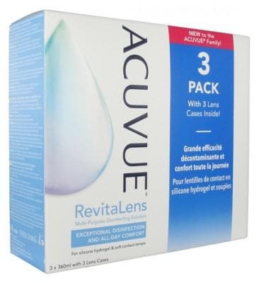 Acuvue - Revitalens 3 x 360ml