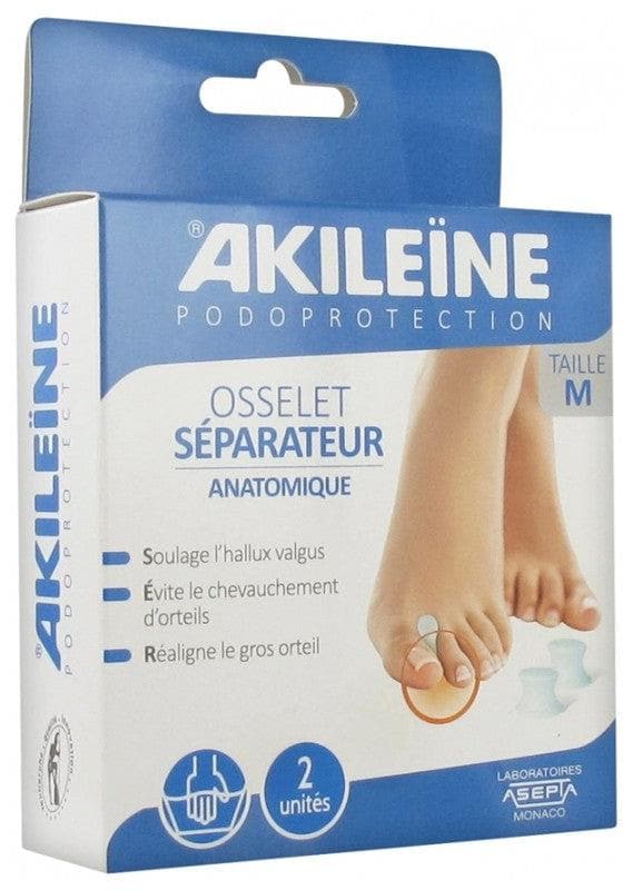 Akileïne Podoprotection Toe Spreader 2 Spreaders Size: M