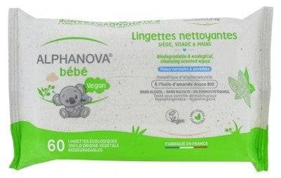 Alphanova - Baby Cleansing Wipes 60 Wipes