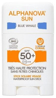 Alphanova - Blue Whale Face Sun Stick SPF50+ Organic 12g