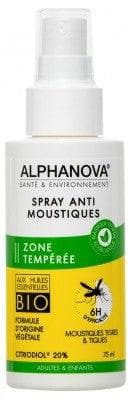 Alphanova - Temperate Zone Mosquito Spray 75 ml