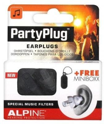 Alpine Hearing Protection - Partyplug Earplugs + Free Minibox