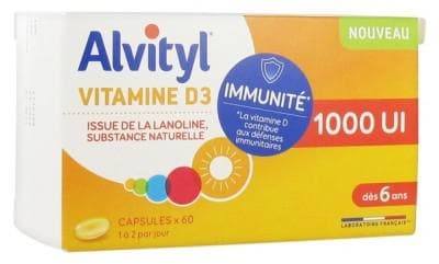 Alvityl - Vitamin D3 1000 UI 60 Capsules