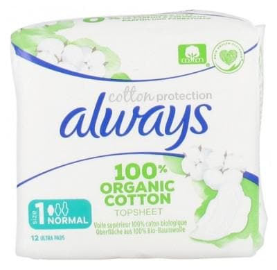 Always - Cotton Protection 12 Sanitary Towels Size 1