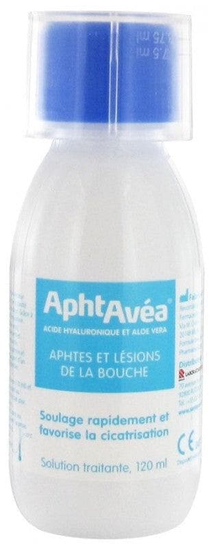 AphtAvéa Hyaluronic Acid And Aloe Vera Medicated Solution 120ml