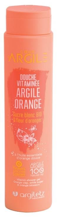 Argiletz Coeur d'Argile Vitamin Shower Gel Orange Clay 250ml