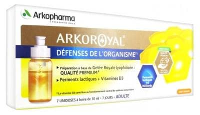 Arkopharma - Arko Royal Organism Defenses 7 Unidoses