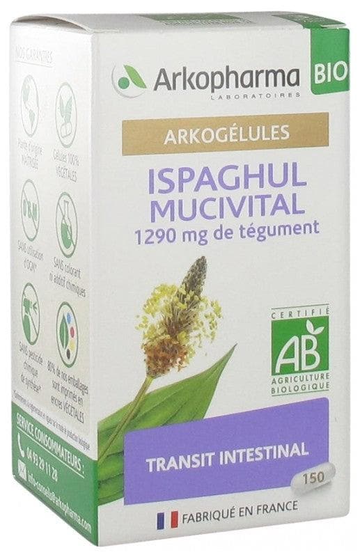 Arkopharma Arkocaps Organic Ispaghul Mucivital 150 Capsules