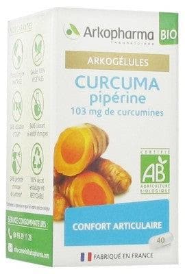 Arkopharma - Arkocaps Organic Piperine Turmeric 40 Capsules