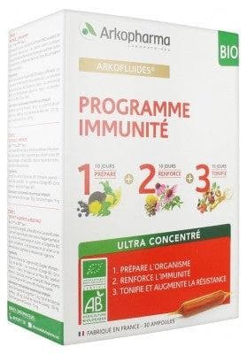 Arkopharma - Arkofluides Immunity Program Organic 30 Phials