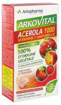 Arkopharma - Arkovital Acerola 1000 30 Tablets