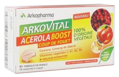 Arkopharma - Arkovital Acerola Boost 24 Tablets