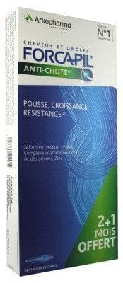 Arkopharma - Forcapil Anti-Drop 3 x 30 Tablets