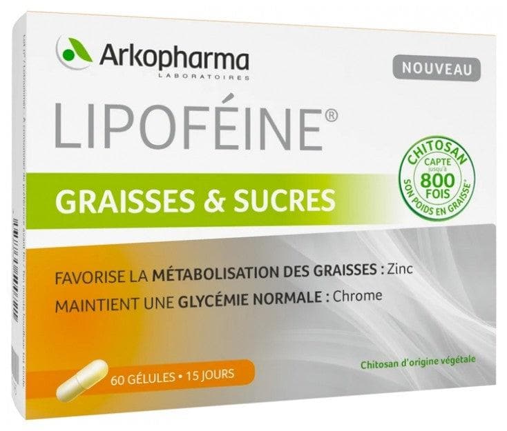 Arkopharma Lipoféine Fats and Sugars 60 Capsules