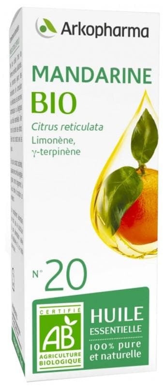 Arkopharma Organic Essential Oil Mandarin (Citrus Reticulata) n°20 10ml