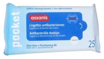 Assanis - Antibacterial Wipes 25 Wipes