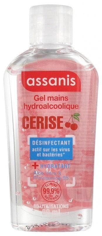 Assanis Pocket No Rinse Hydroalcoholic Gel for the Hands 80ml Scent: Cherry