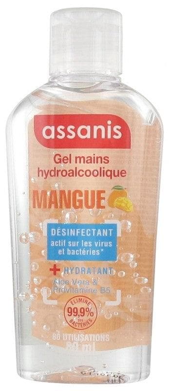 Assanis Pocket No Rinse Hydroalcoholic Gel for the Hands 80ml Scent: Mango
