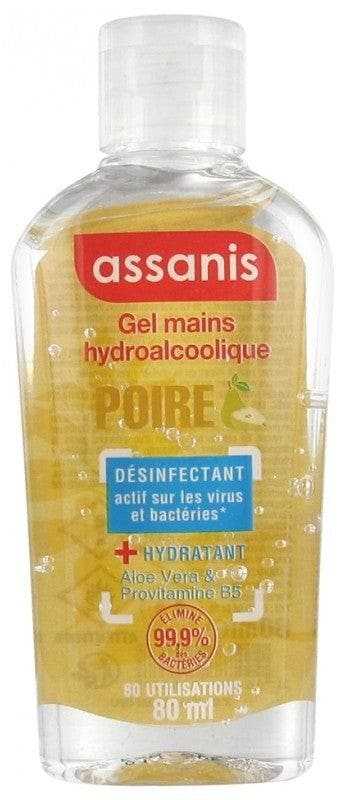 Assanis Pocket No Rinse Hydroalcoholic Gel for the Hands 80ml Scent: Pear