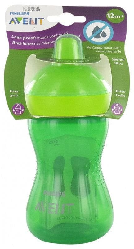 Avent Toddler Feeding Hard Nose Cup 300ml 12 Months and + Colour: Green